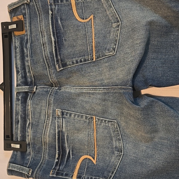 Women's American Eagle Artist Crop Jeans Sz 12 - Picture 5 of 8